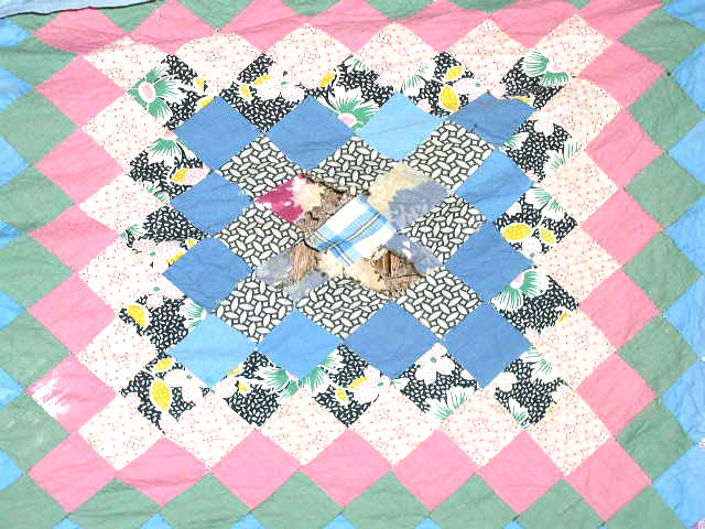 Many Trips Around the World Quilt Top - QTP