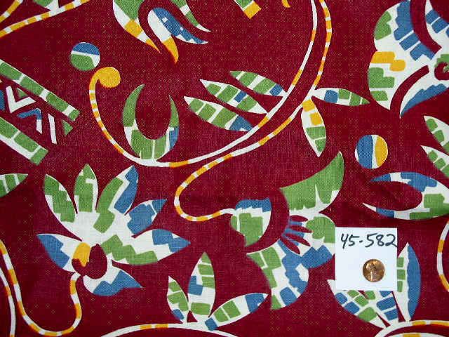 Vintage Fabric 1940