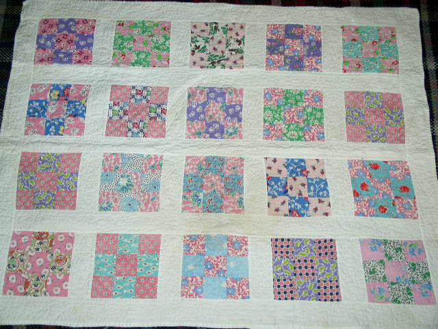 Feedsack Crib Quilt - QLT