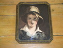Farmer Boy Watercolor Framed Print