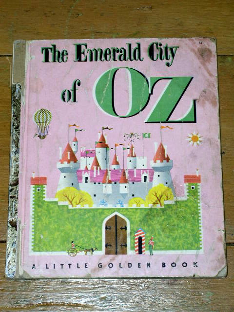 The Emerald City of OZ, Little Golden Book, First printing