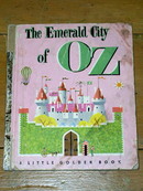 The Emerald City of OZ, Little Golden Book, First printing