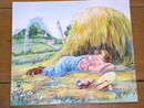Nursery Rhyme Illustration, 1943, Little Boy Blue