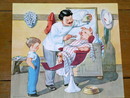 Nursery Rhyme Illustration, 1943, Barber Barber Shave A Pig