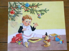 Nursery Rhyme Illustration, 1943, Little Jack Horner