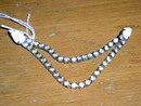 Sweater Button & Chain Clasp