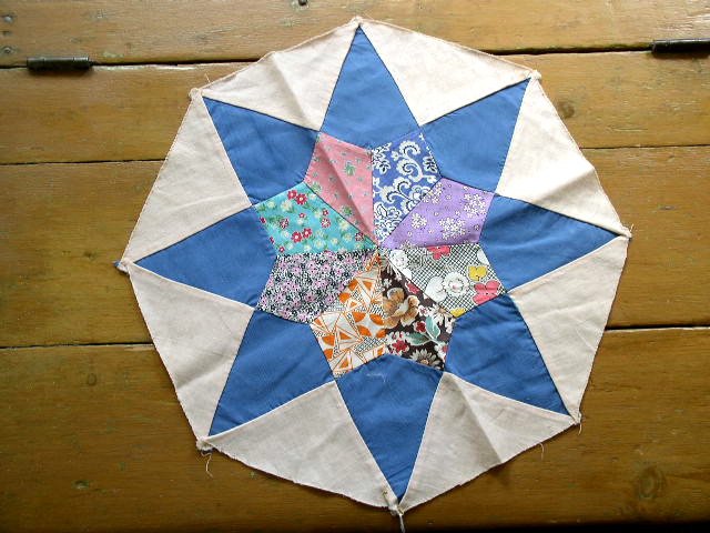 Octagonal Star Quilt Block - QB