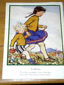 To Market Nursery Rhyme and Illustration