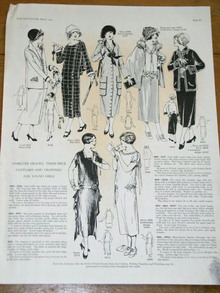 Fashion Patterns for Young Girls Advertisement