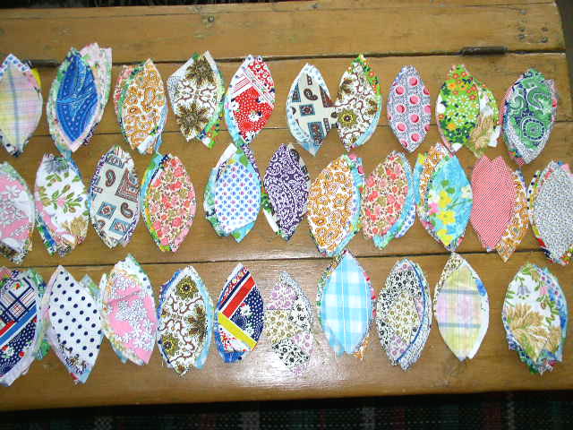 Quilt Block Pieces, Precut Flower Pedals - QB