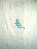 Kitten Chenille Crib Spread - QLT