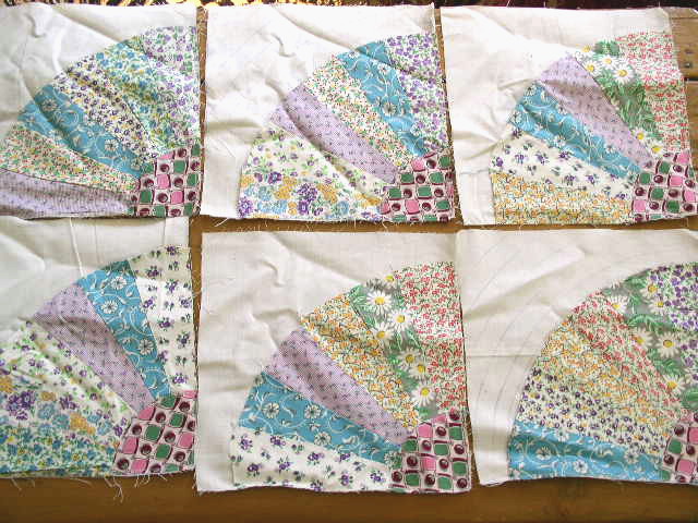 Grandma's Fan Quilt Blocks - QB