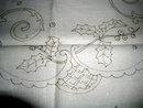 Printed Linen Square