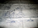Printed Linen Square