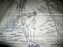 Printed Linen Square