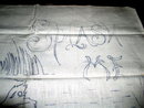 Printed Linen Square