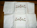 Embroidered Pillowcases