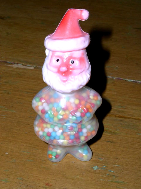 Santa Candy Container