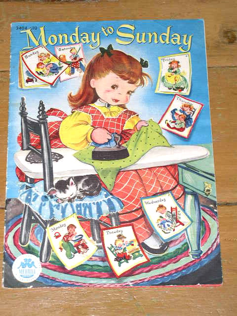 Monday to Sunday Children's Book