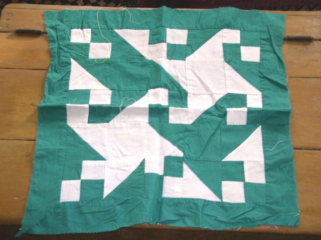 Snails Trail Quilt Block - QB