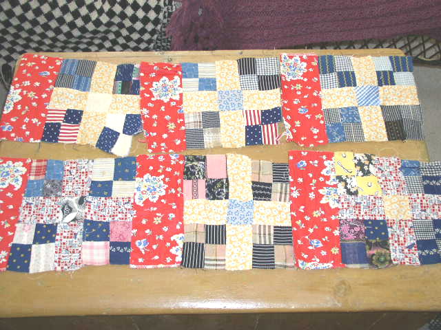 4 Patch Variation Quilt Blocks - QB