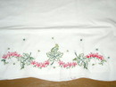 Embroidered Pillowcase