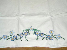 Embroidered Pillowcase