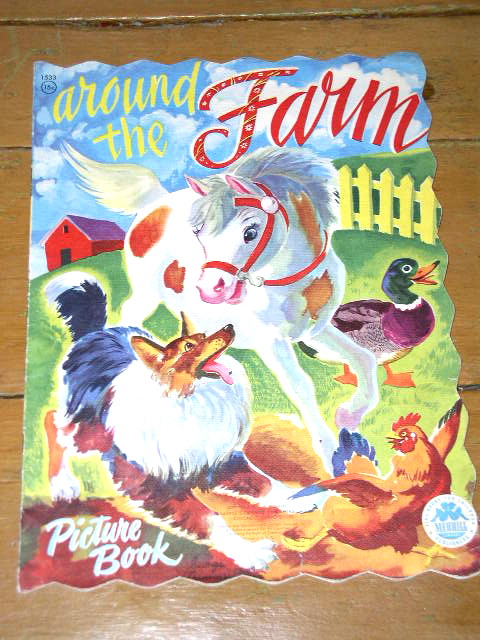 Around The Farm Linen Book
