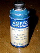 Watkins Tooth Powder Sample Tin
