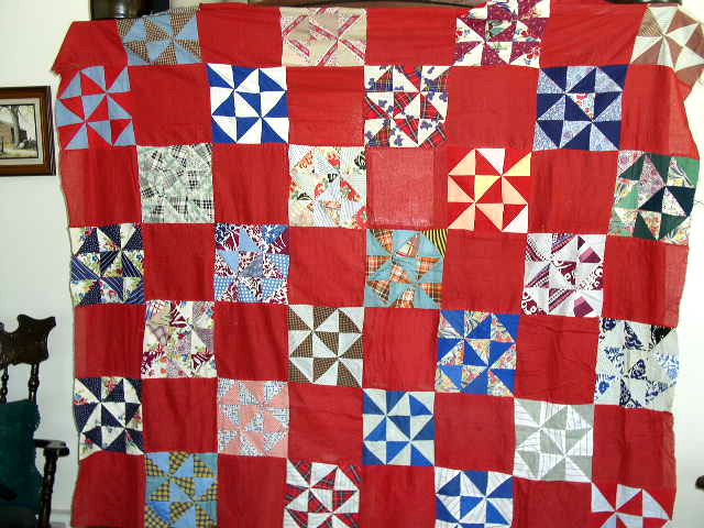 Pinwheel Quilt Top - QTP