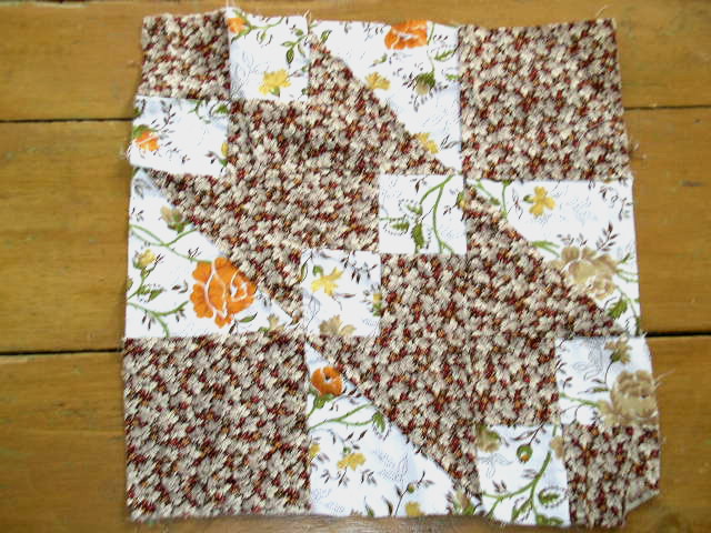 Jacob's Ladder Quilt Block - QB