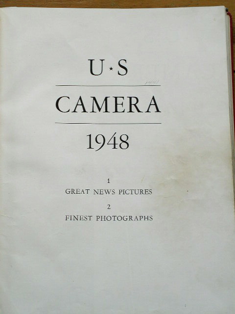 U S Camera 1948 Book