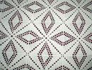 Crochet Cotton Ecru Tablecloth or Bedspread
