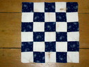 Blue and White Quilt Block 1890's - QB