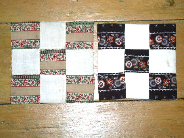 9 Patch Quilt Blocks 1860's - QB