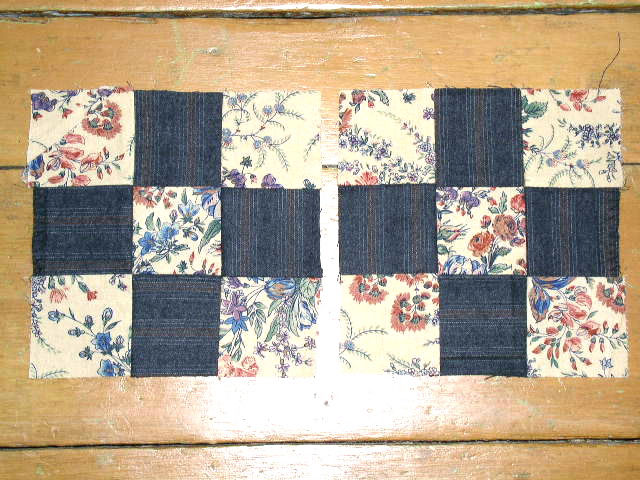 9 Patch Quilt Blocks 1860's - QB