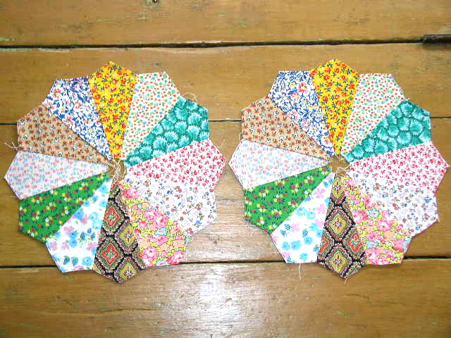 Dresden Plate Quilt Blocks 1920's - QB