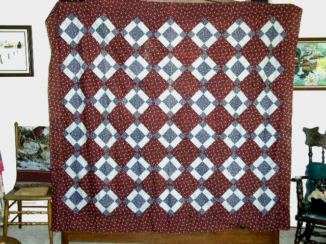 Shoo-Fly Variation Quilt Top - QTP