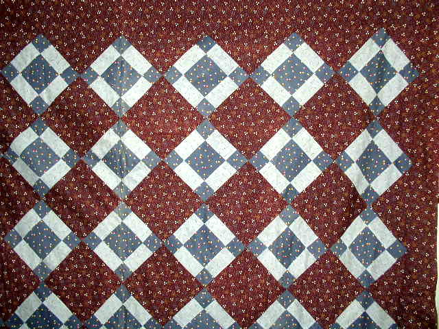 Shoo-Fly Variation Quilt Top - QTP
