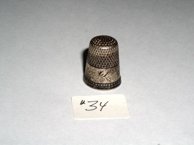 Thimble - Sterling Silver, KMD