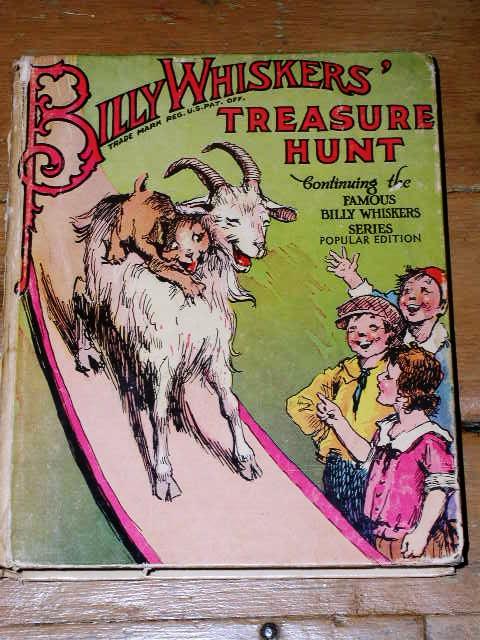 Billy Whiskers' Treasure Hunt Book