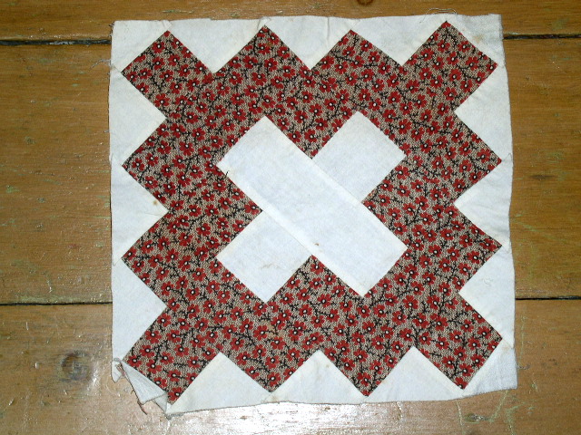 Quilt blocks, 1860, Album blocks - QB