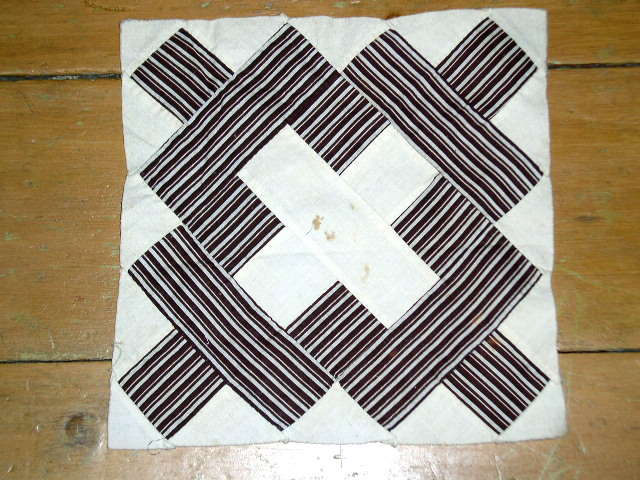 Quilt blocks, 1860, Album blocks - QB