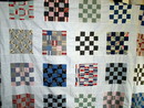 Quilt Top, 5x5 Patch, 1880's - QTP