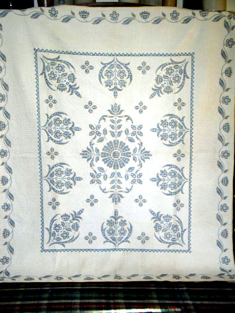 Cross Stitched Quilt - QLT