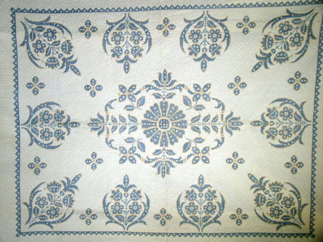 Cross Stitched Quilt - QLT