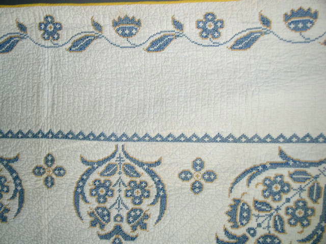 Cross Stitched Quilt - QLT