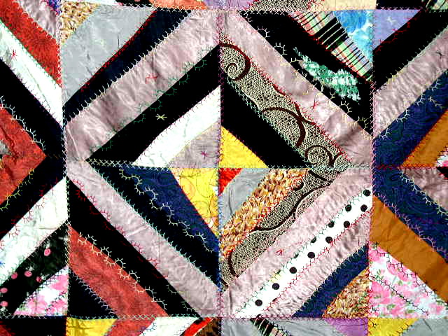 Satin Crazy Quilt - QLT