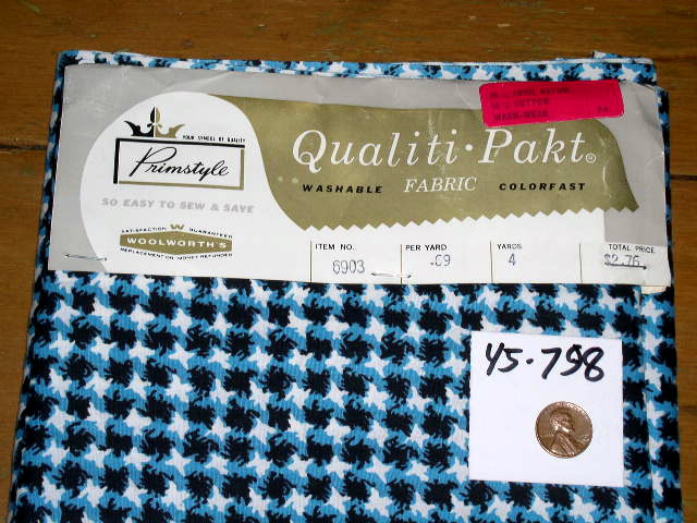 Vintage Fabric 1950