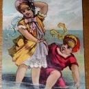 Ocean Bath Advertising Card